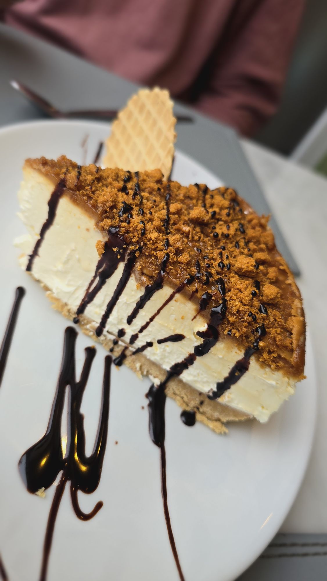 Homemade Cheesecake at Momma Roma