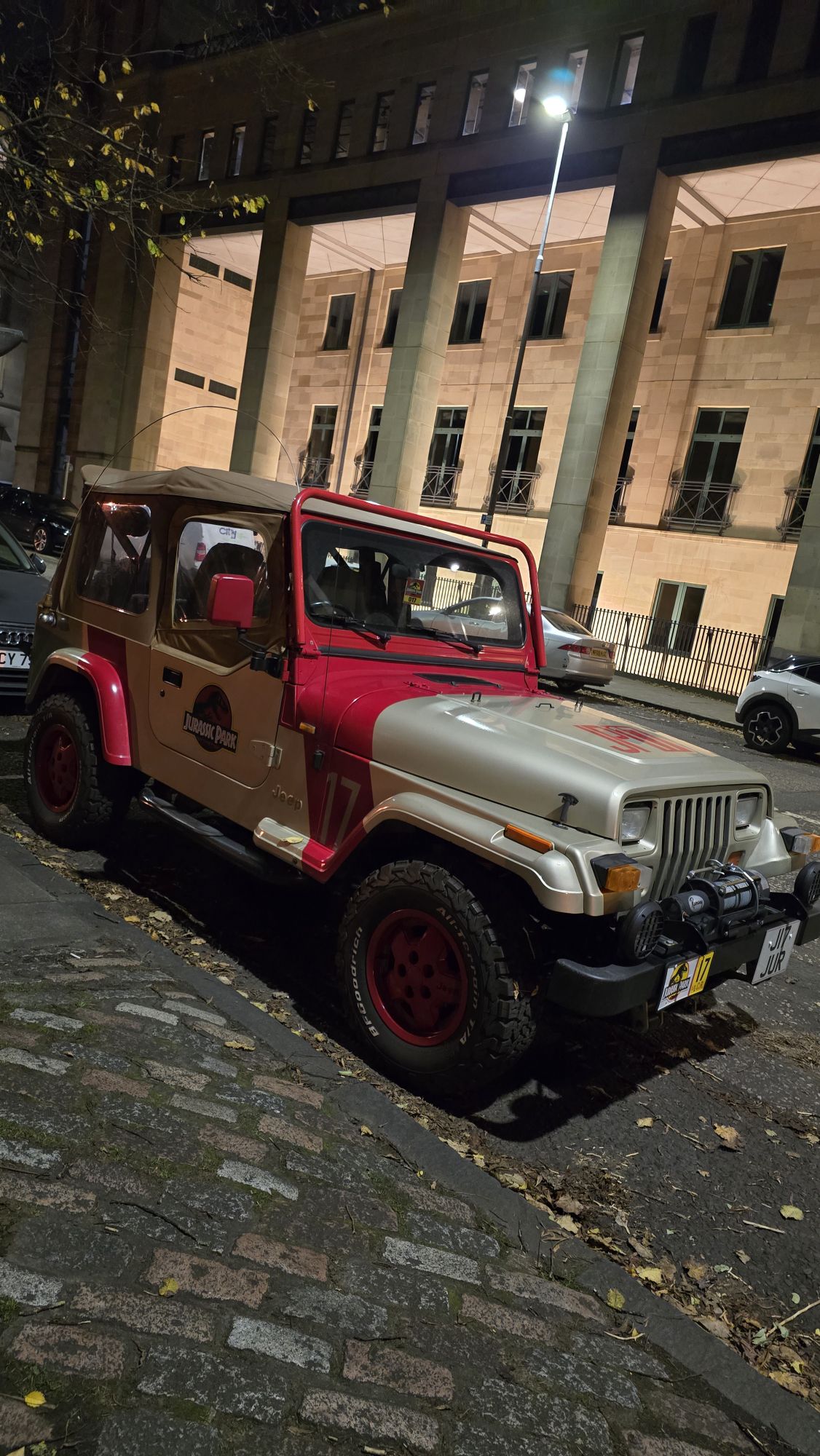 Must of been some dinosaurs roaming around Edinburgh somewhere